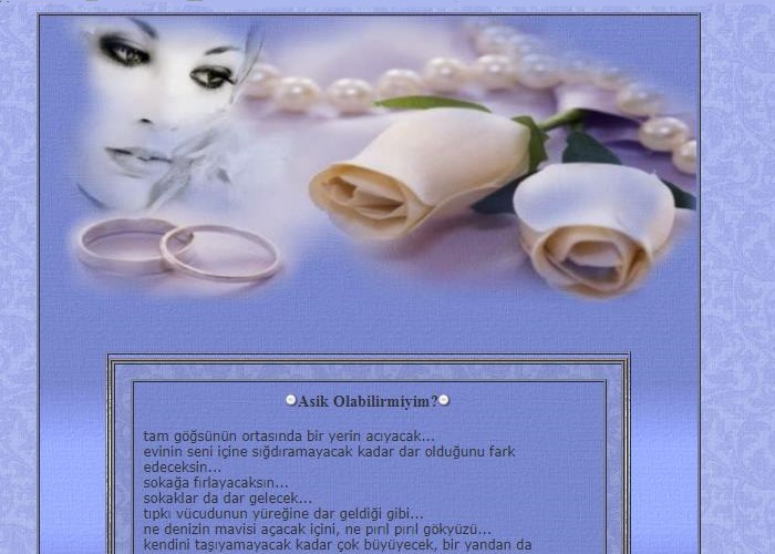 Aşık Olabilir miyim ?